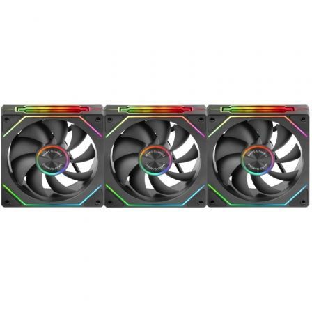 Mars Gaming Pack 3 Ventiladores MF-LinkFinityKit2 12cm ARGB Mars Gaming Pack 3 Ventiladores MF-LinkFinityKit2 12cm ARGB